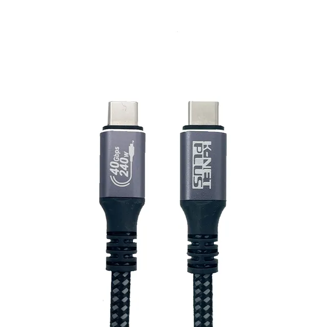 کابل Type-C به Type-C طول 1 متری برند کی نت پلاس مدل Knet Plus
